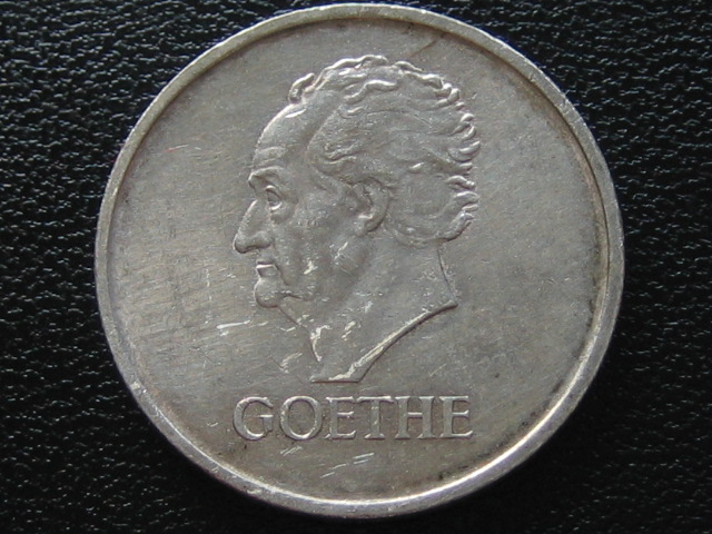 Weimarar Republik 3 Mark 1932 A Goethe   