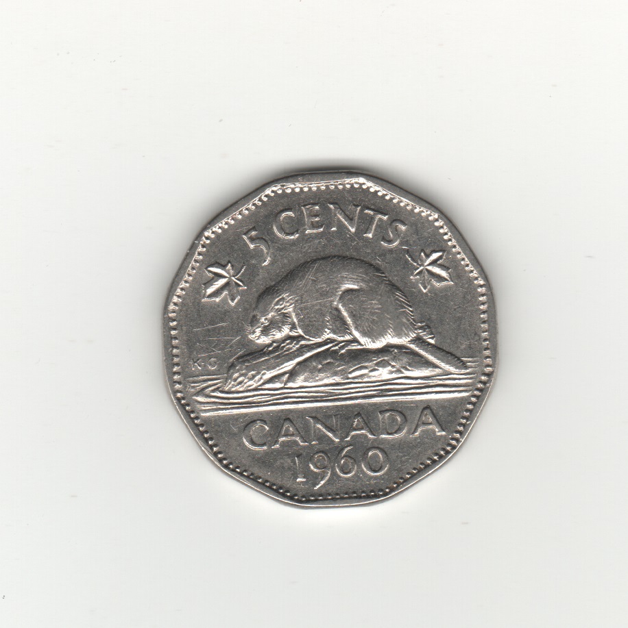  Kanada 5 Cents 1960   