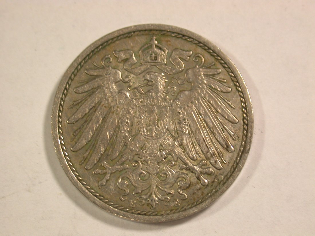  B07 KR 10 Pfennig 1900 E in vz   Originalbilder   