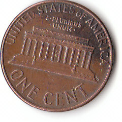 USA (C121)b. 1 Cent 1974 D siehe scan