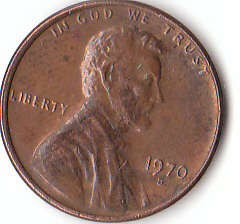 USA (C123)b. 1 Cent 1970 D siehe scan