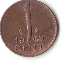 Niederlande (C159)b. 1 Cent 1969 siehe scan