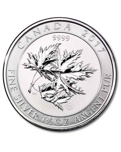 CANADA Multi - Maple Leaf  1,5 oz 8 $ 2017 Silber stempelglanz
