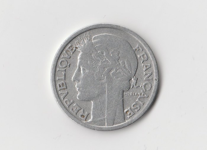  Frankreich 2 Francs 1949 Paris (B871)   