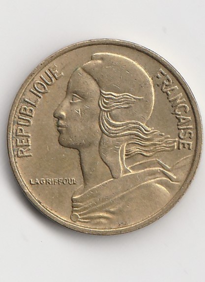  5 Centimes Frankreich 1972 (B967)   