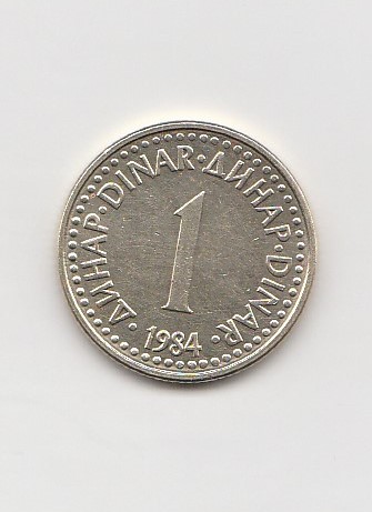  1 Dinar Jugoslawien 1984 (K050)   
