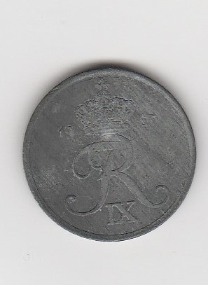  2 Ore Dänemark 1963 (K072)   