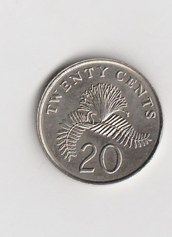 20 Cent Singapore 1993 (K106)   