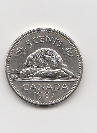  5 Cent Canada 1987 (K130)   
