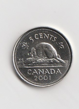  5 Cent Canada 2001 (K131)   
