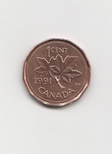  1 Cent Canada 1991 (K137)   