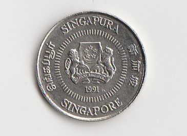  10 Cent Singapore 1991 (K174)   