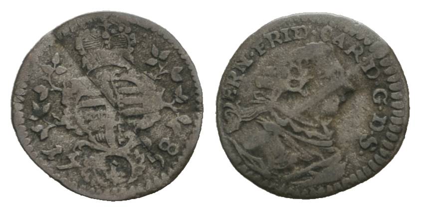  Sachsen, Kleinmünze 1758   