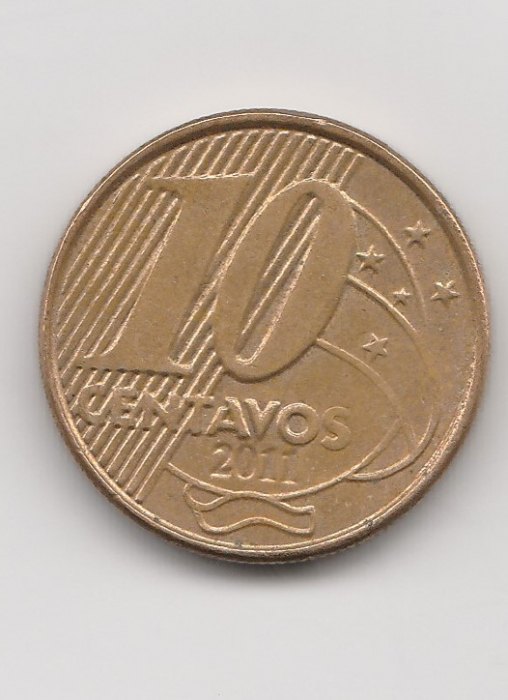  10 Centavos Brasilien 2011 (K284)   