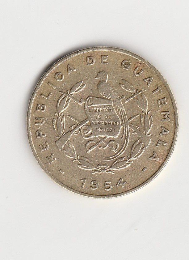  1 Centavo Guatemala 1954 (K314)   
