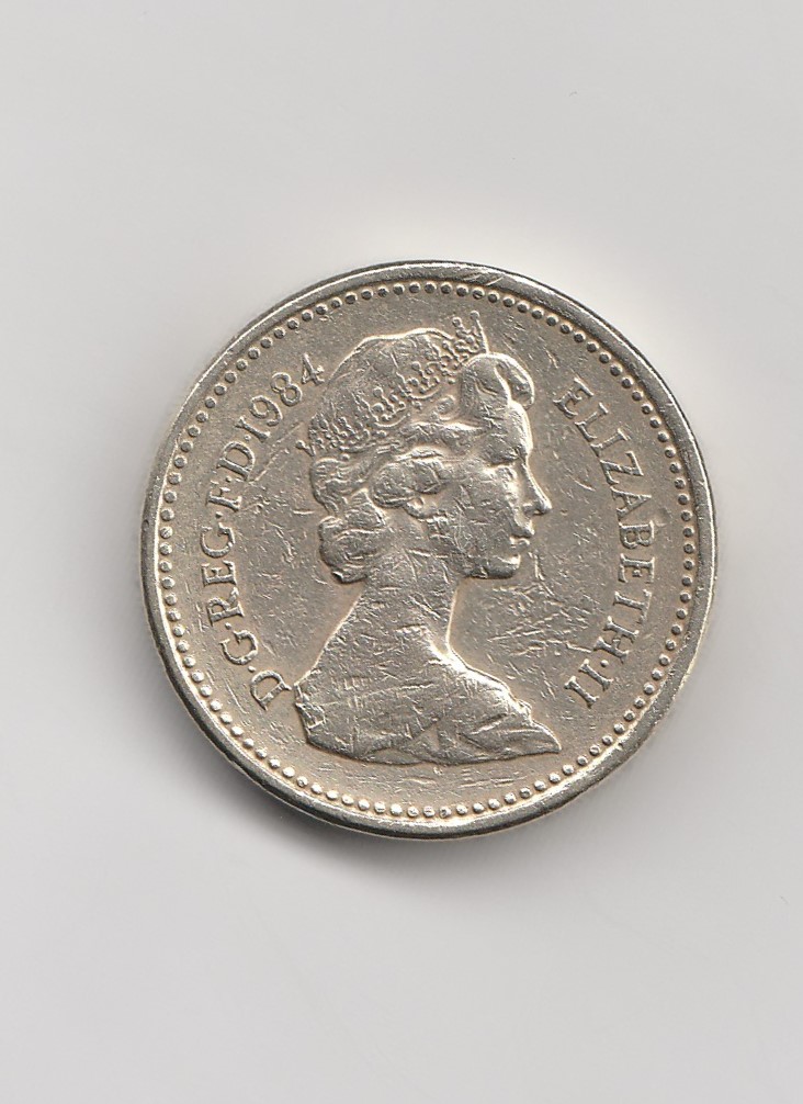  1 Pound Großbritannien 1984 (K386)   