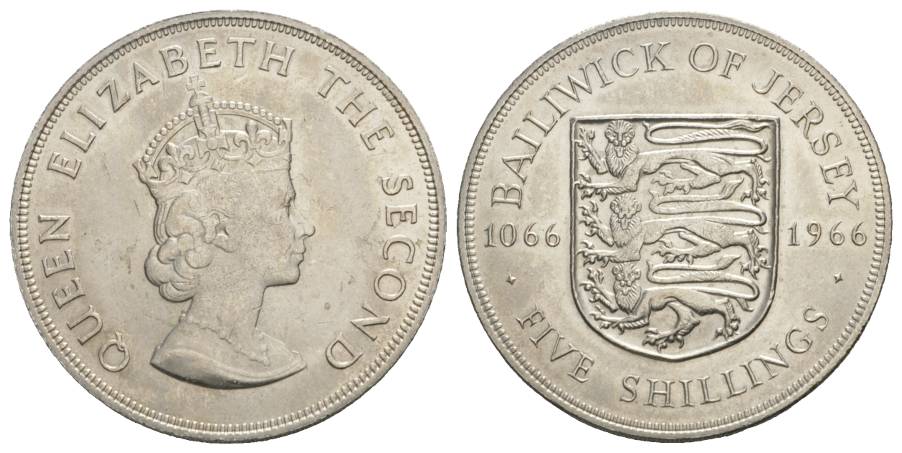  Jersey, 5 Shillings 1966   