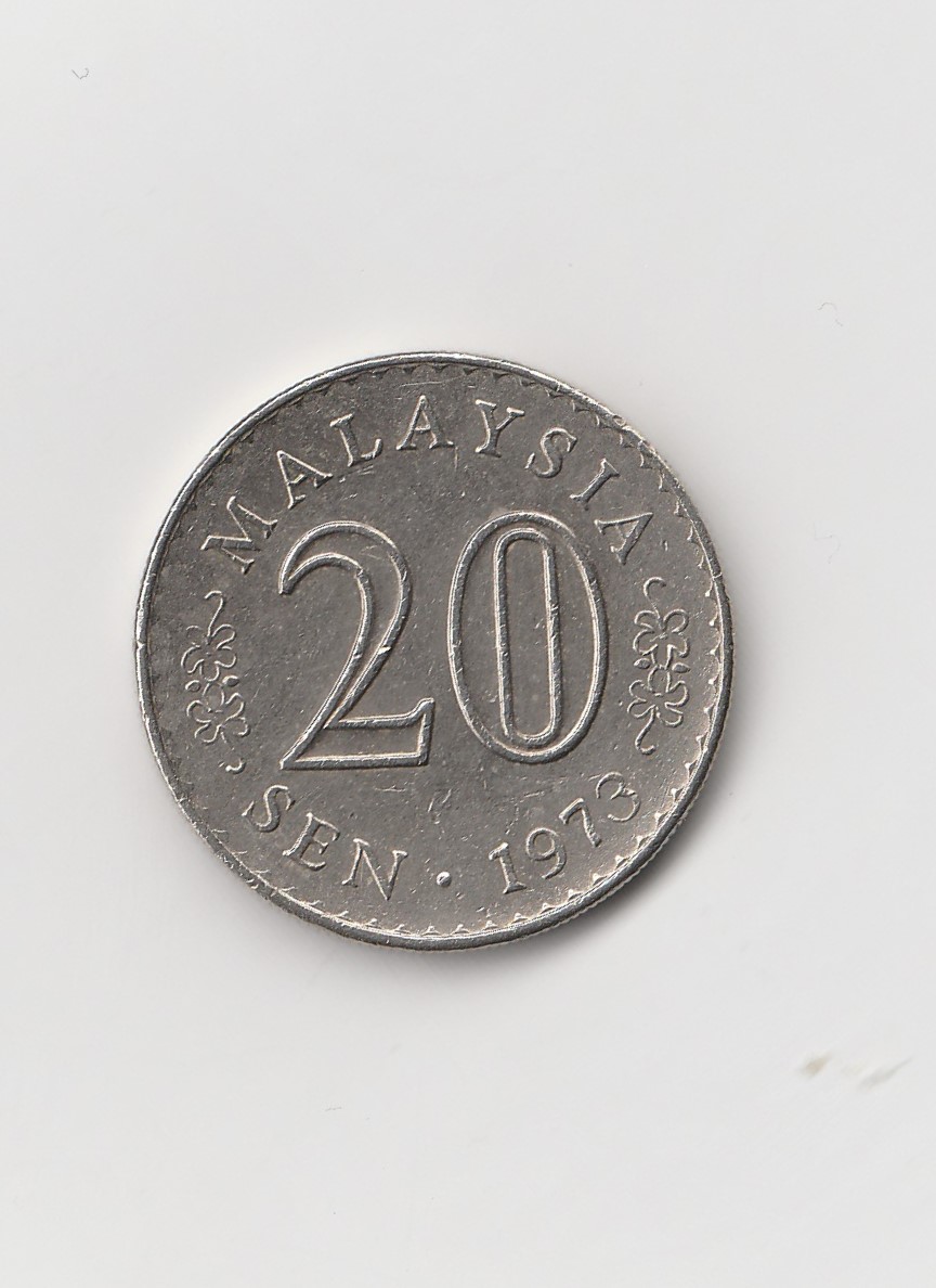  20 Sen Malaysia 1973 (K449)   