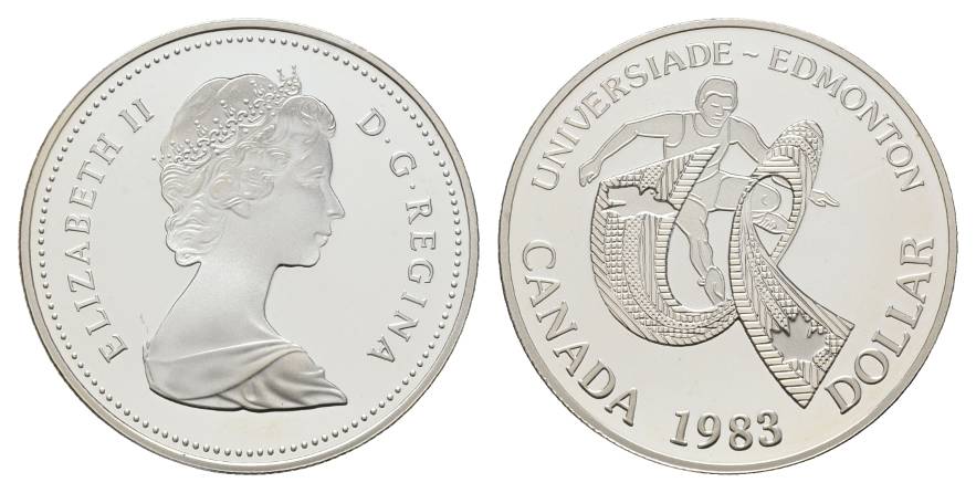  Canada, Dollar 1983; PP, AG   