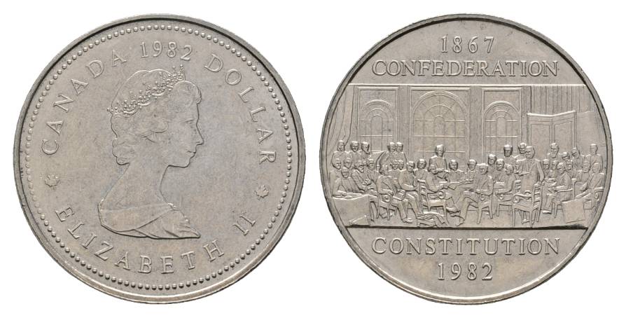 Canada, Dollar 1982; AG   