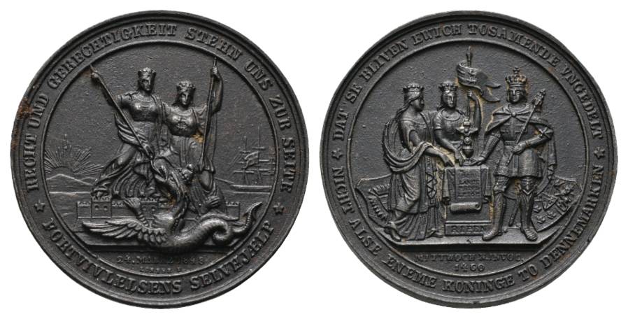  Medaille Eisen; 29,83 g Ø 41,8 mm   