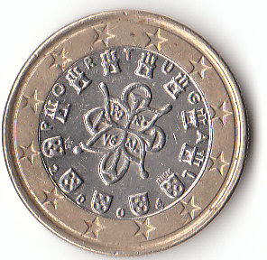 Portugal (D123)b. 1 Euro 2004 siehe scan