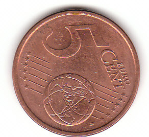 Deutschland (C212)b. 5 Cent 2002 D siehe scan