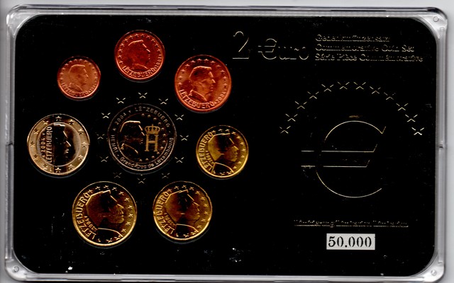  Luxemburg  Euro-Kursmünzensatz 2004  FM-Frankfurt  stempelglanz   