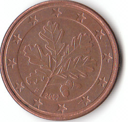 Deutschland (C213)b. 5 Cent 2002 f siehe scan