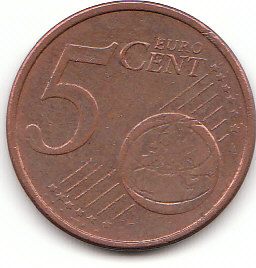Deutschland (C213)b. 5 Cent 2002 f siehe scan