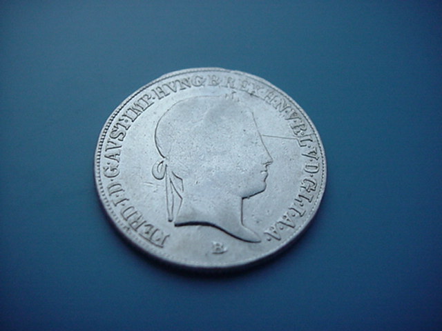 Österreich UngarnFerdinandI 20 Kreuzer 1844 B