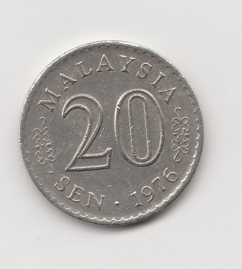  20 Sen Malaysia 1976 (K616)   