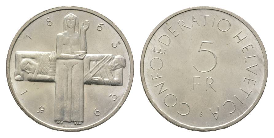  Schweiz, 5 Franken 1963   