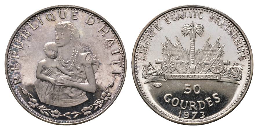  Haiti, 50 Gourdes 1973   