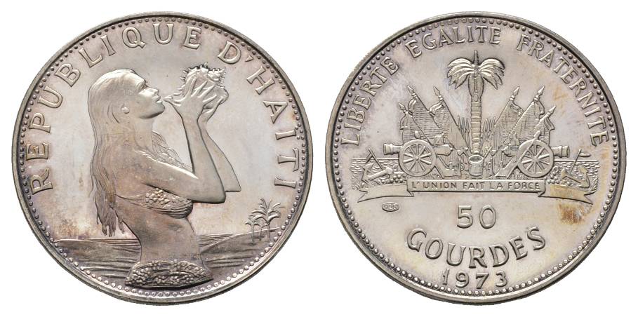  Haiti, 50 Gourdes 1973, PP   