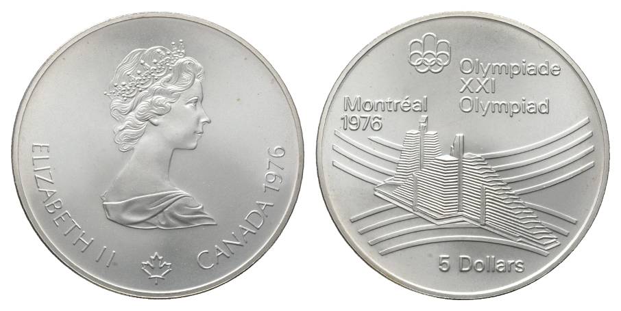  Canada, 5 Dollar 1976   