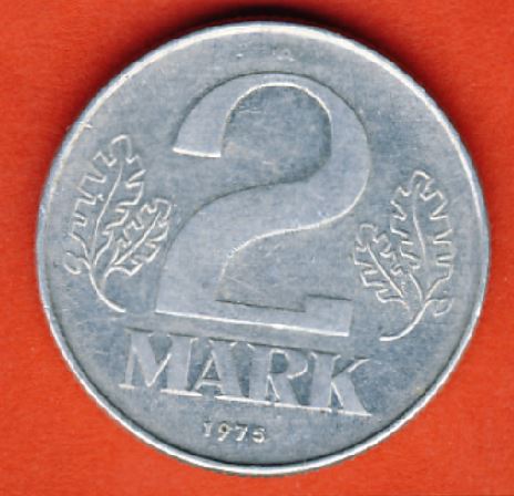  DDR 2 Mark 1975   