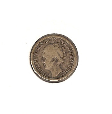  Curacao 1/4 Gulden 1944 KM # 44 Silber   