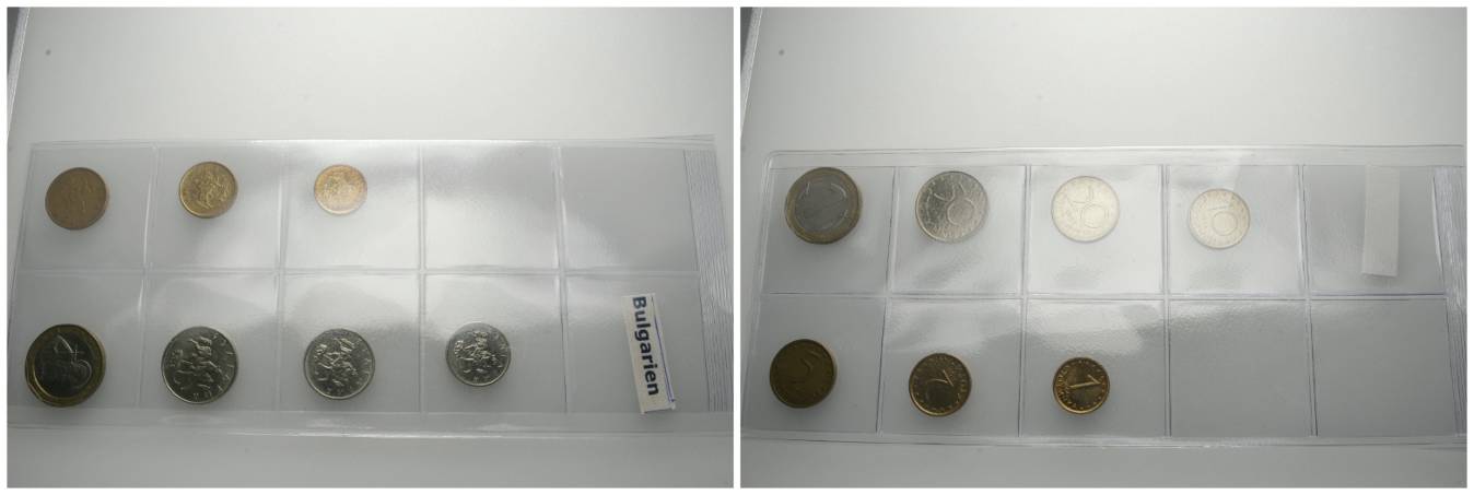  Bulgarien, 7 Kleinmünzen   