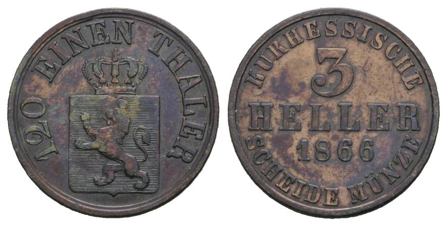  Altdeutschland, Kleinmünze 1866   