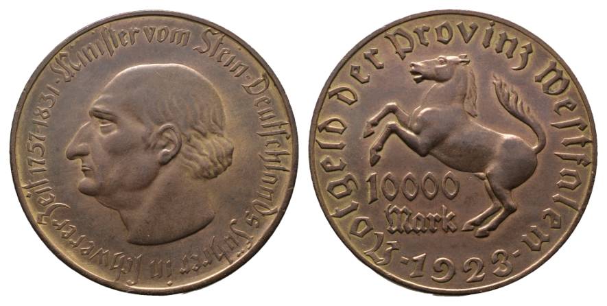  Westfalen, 10000 Mark 1923   