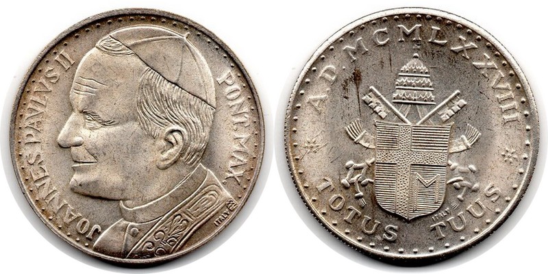  Italien  Vatikan-Medaille   1978     FM-Frankfurt   vorzüglich   