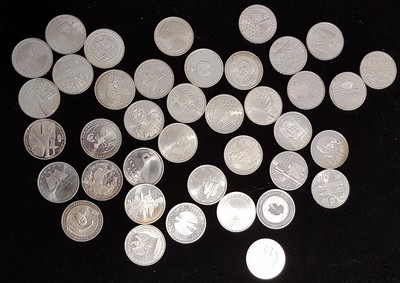  Deutschland  40x10 Euro (Gedenkmünzen) 2002-2006  FM-Frankfurt Feingewicht: 40x16,65g Silber stgl   