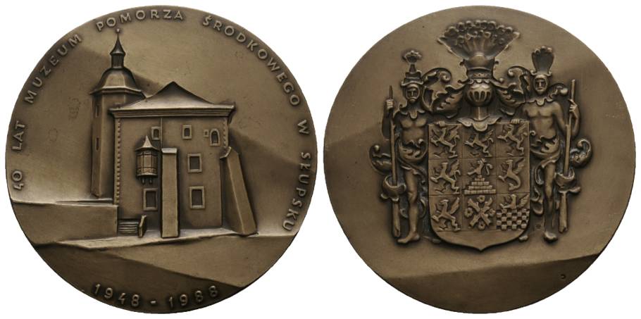  Bronzemedaille 1988, Ø 70 mm, 137,9 g   