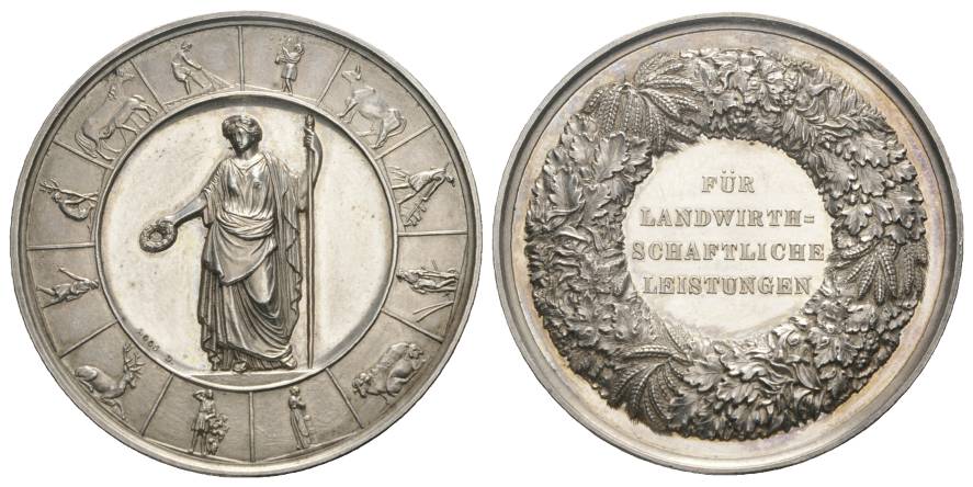  Silbermedaille o.J.; Ø 41,8 mm; 30,16 g   