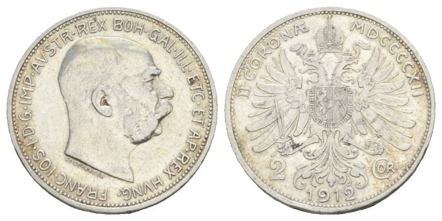  Österreich - Habsburg, 1 Münze 1912   