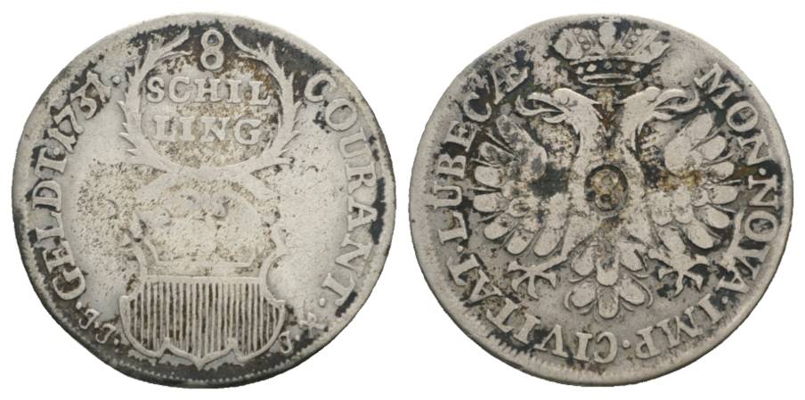  Altdeutschland, Kleinmünze 1731   