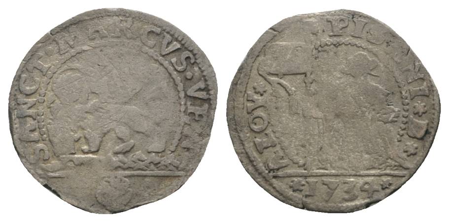  Ausland, 1 Kleinmünze 1734   