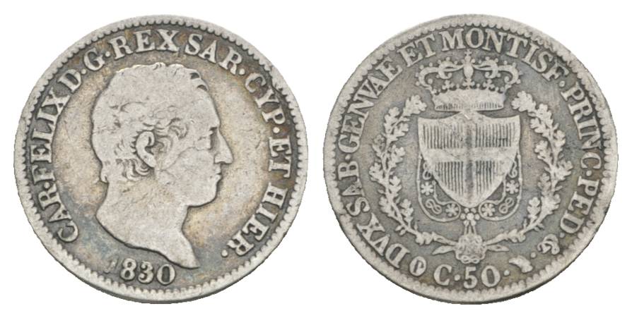  Italien, 1 Kleinmünze 1830   