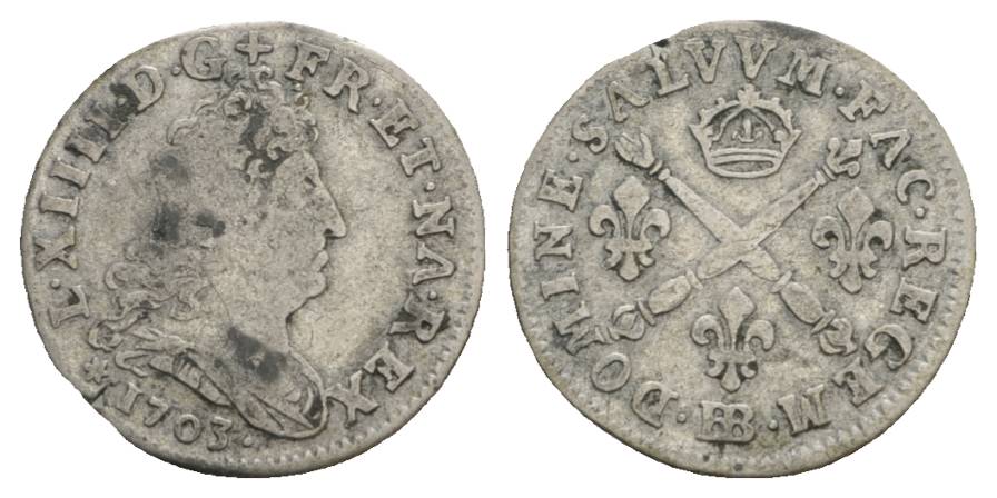  Ausland, 1 Kleinmünze 1703   